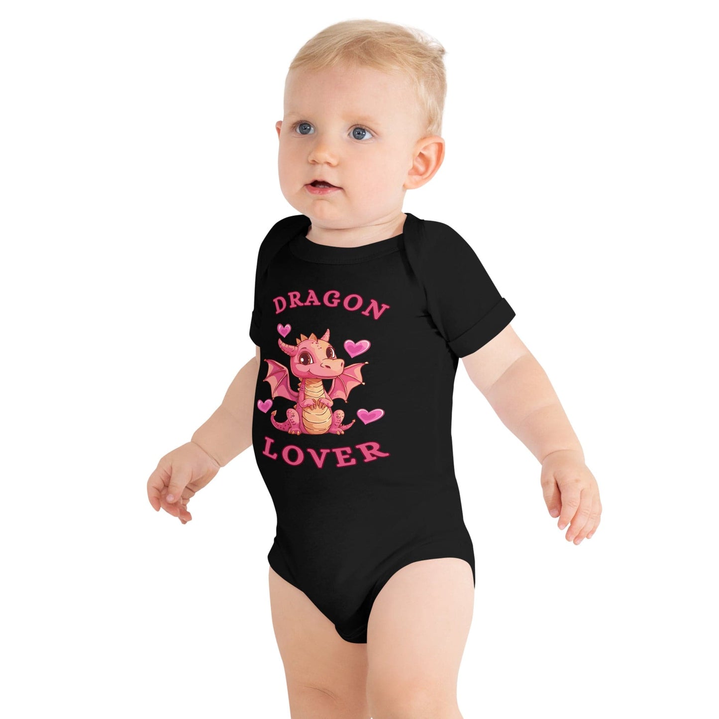 Dragon Lover baby short sleeve one piece - Enchanted Enigma #