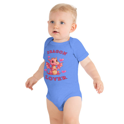 Dragon Lover baby short sleeve one piece