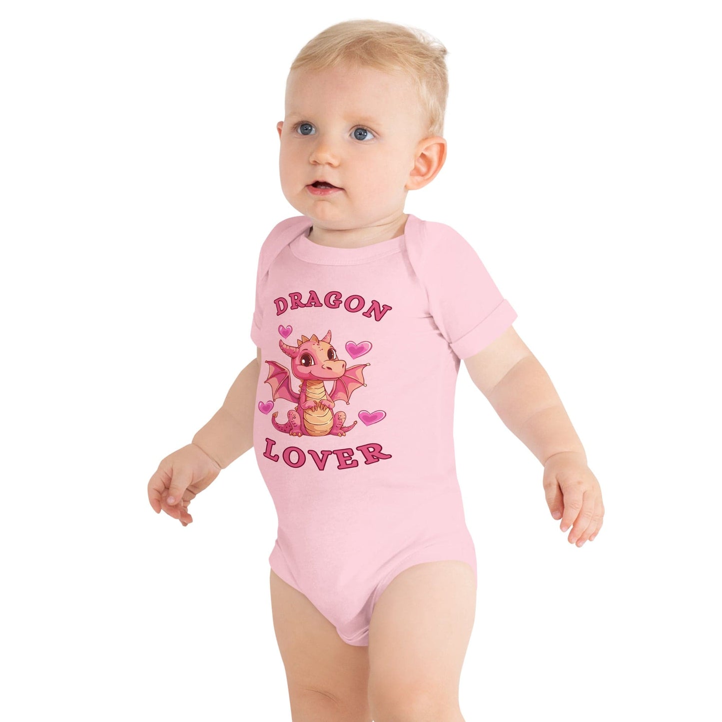 Dragon Lover baby short sleeve one piece