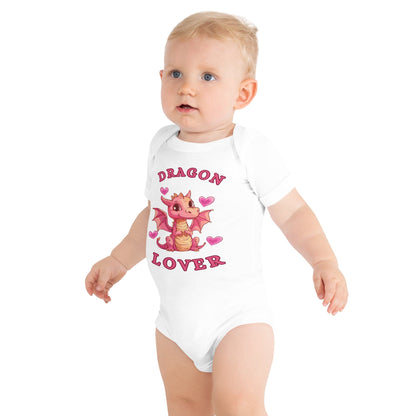 Dragon Lover baby short sleeve one piece - Enchanted Enigma #