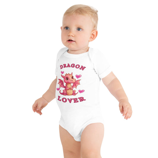 Dragon Lover baby short sleeve one piece - Enchanted Enigma # Enchanted Enigma