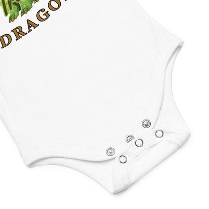 Luck of the Irish dragon baby short sleeve one piece - Enchanted Enigma #