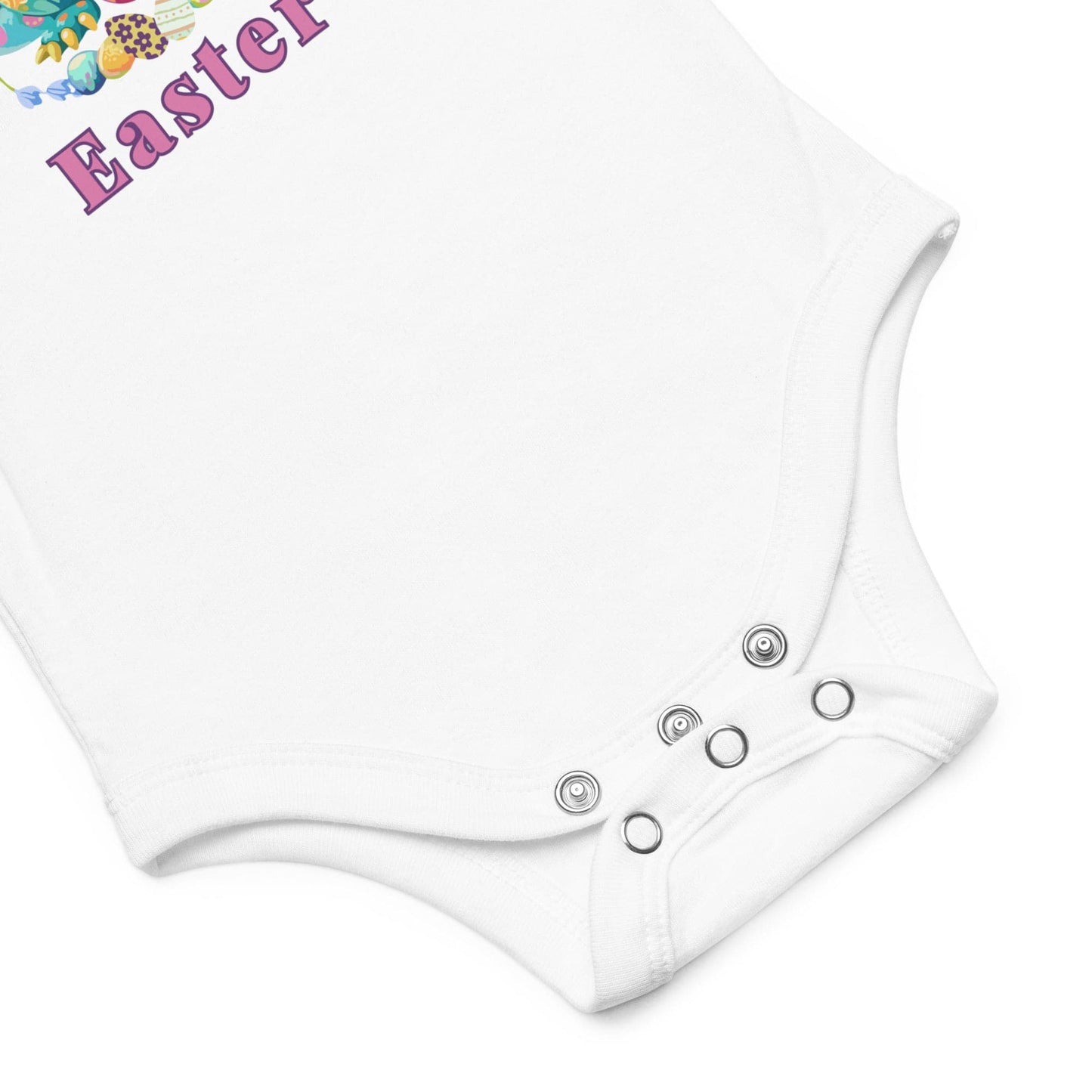 Have an Egg-cellent Easter baby short sleeve one piece - Enchanted Enigma #