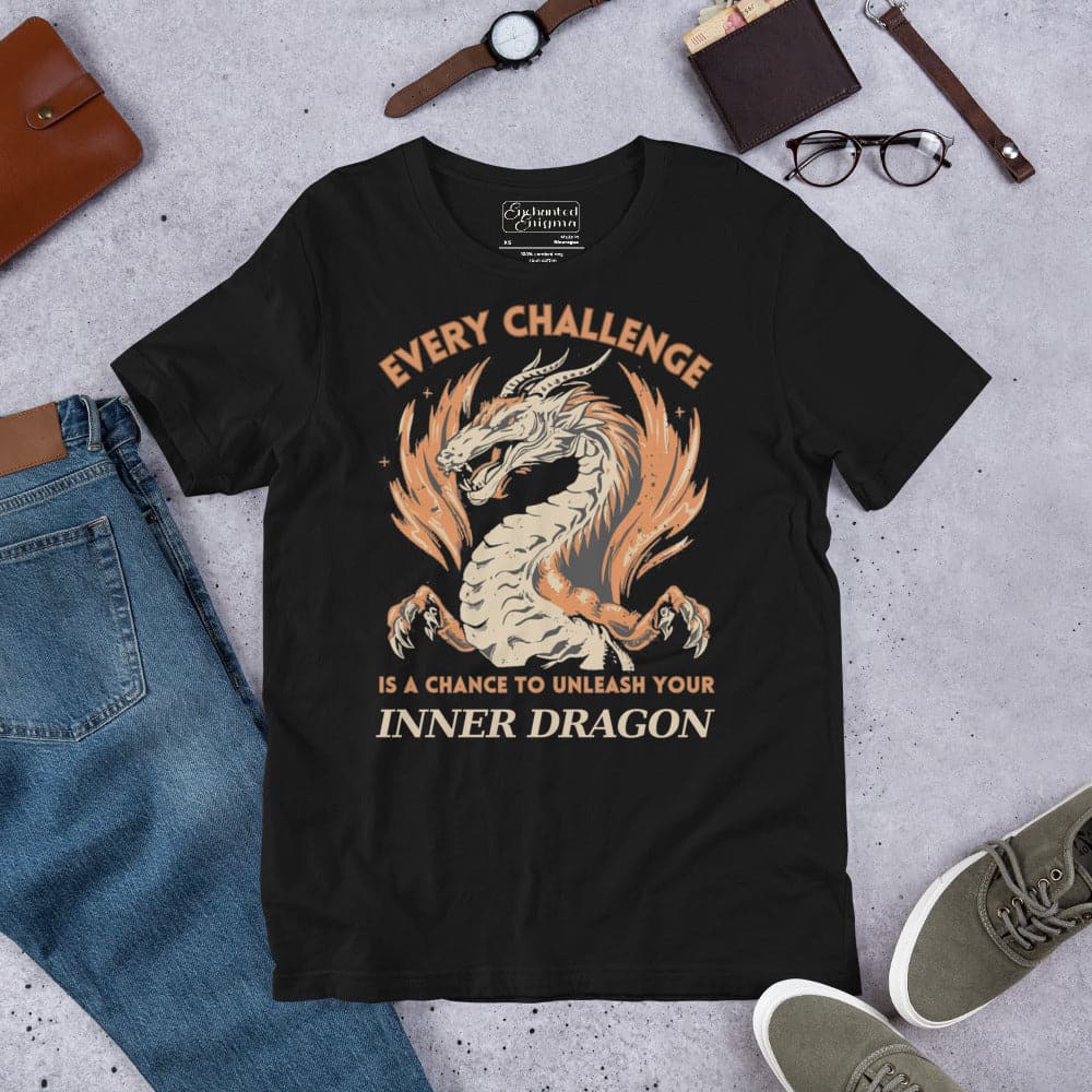 Inner Dragon unisex t-shirt - Enchanted Enigma #