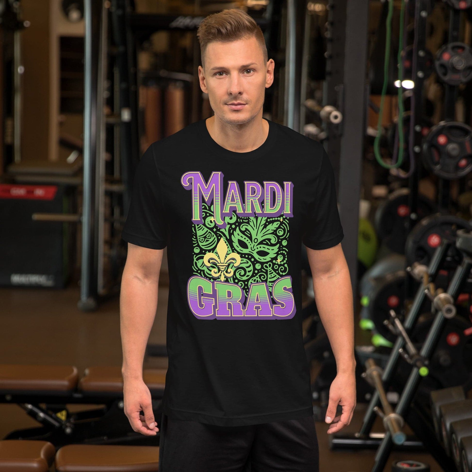 Mardi Gras unisex t-shirt - Enchanted Enigma #