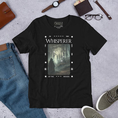 Whisperer of the Woods, unisex t-shirt - Enchanted Enigma #