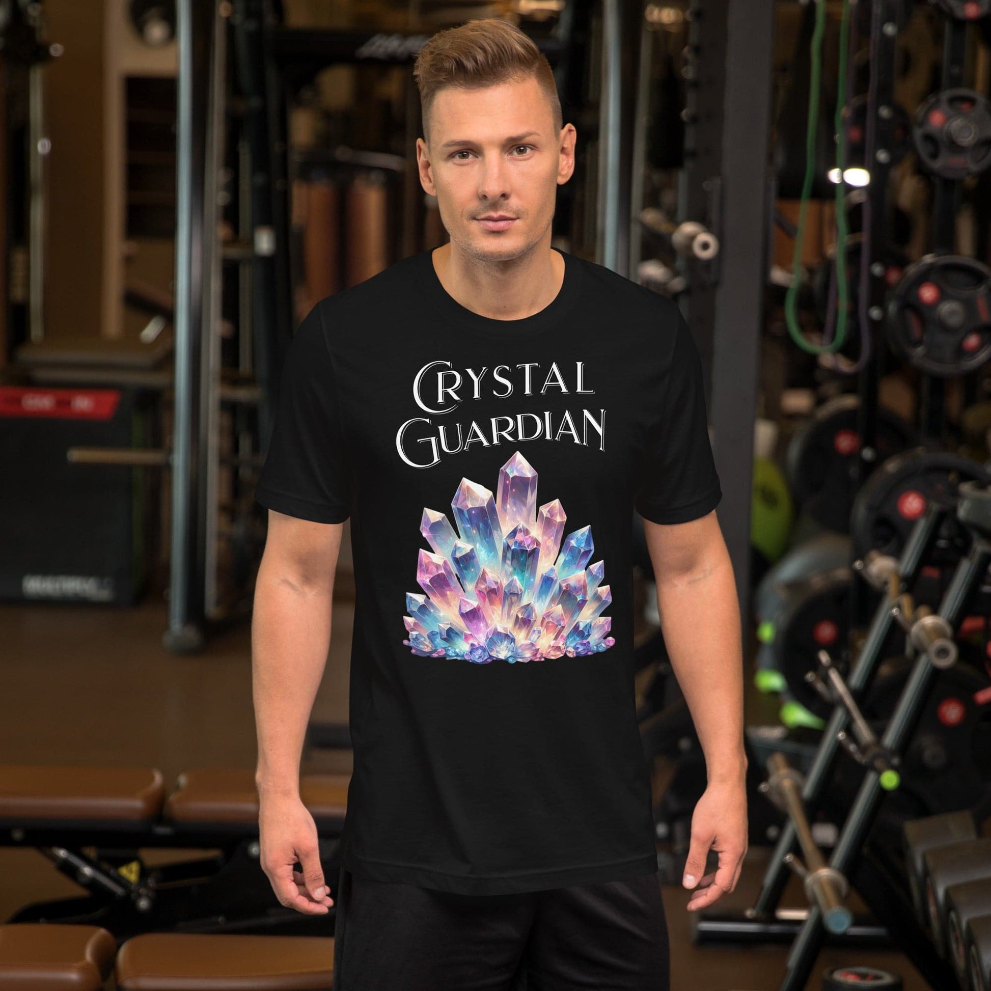 Crystal Guardian, unisex t-shirt - Enchanted Enigma #