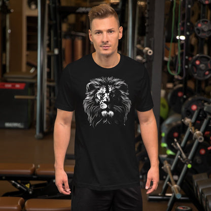 Lion's Gaze, unisex t-shirt