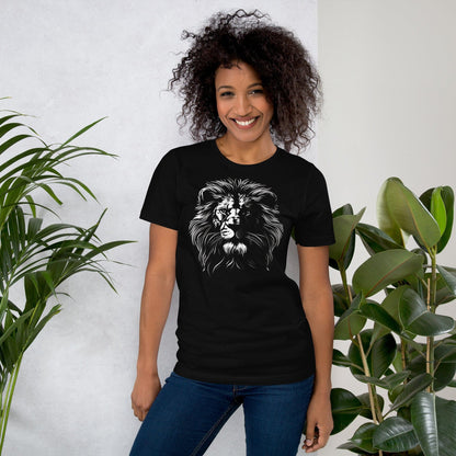 Lion's Gaze, unisex t-shirt