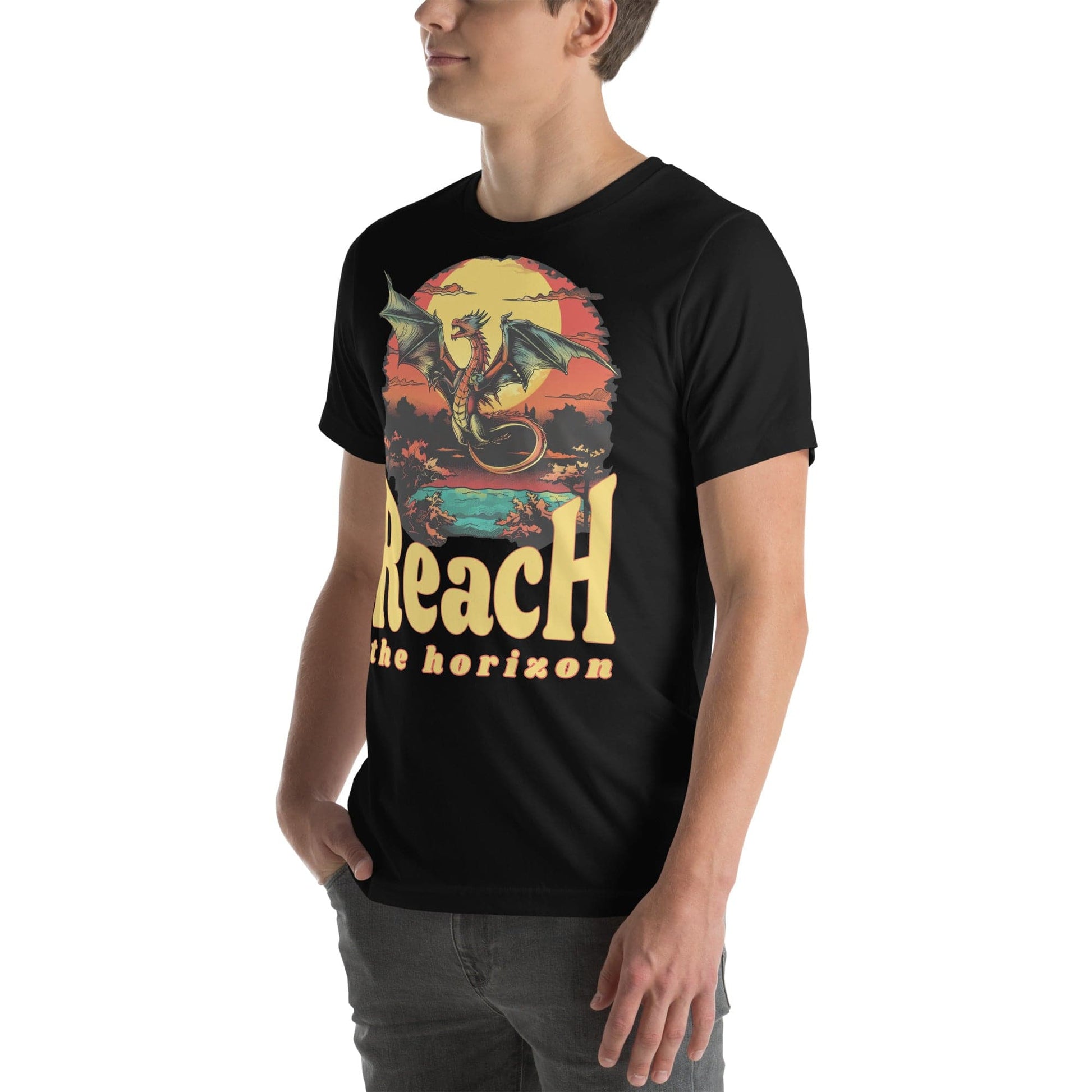 Reach the horizon Unisex t-shirt - Enchanted Enigma #