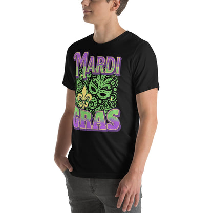 Mardi Gras unisex t-shirt - Enchanted Enigma #