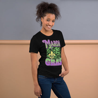 Mardi Gras unisex t-shirt - Enchanted Enigma #