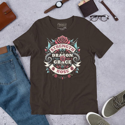 Dragon Strength Rose's Grace unisex t-shirt