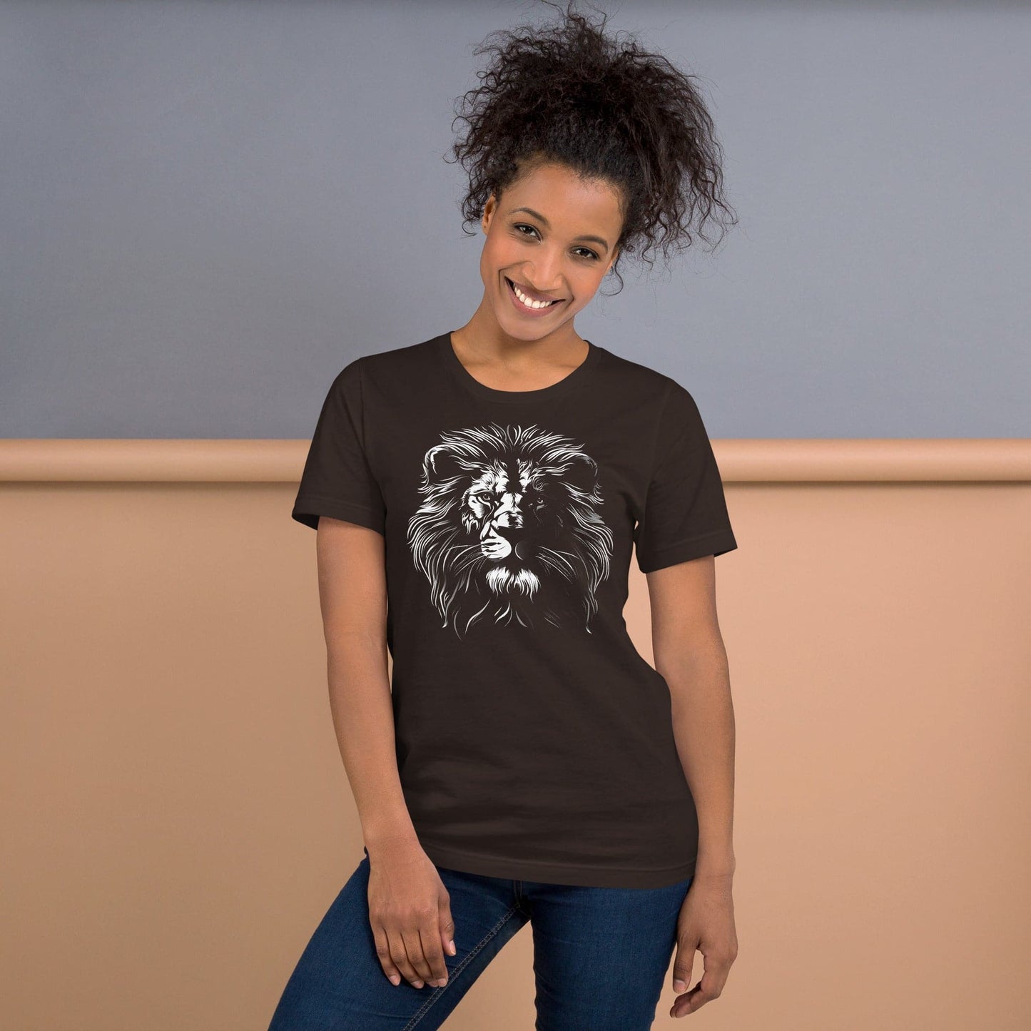 Lion's Gaze, unisex t-shirt