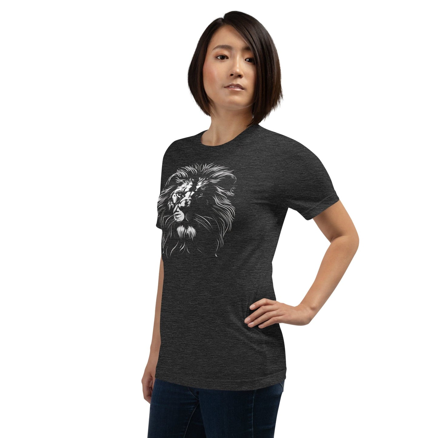 Lion's Gaze, unisex t-shirt