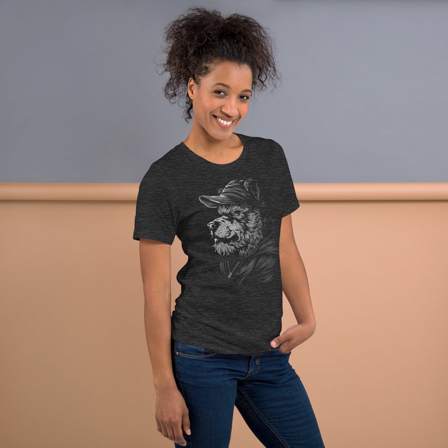 Urban Bear - Bold and Fearless, unisex t-shirt