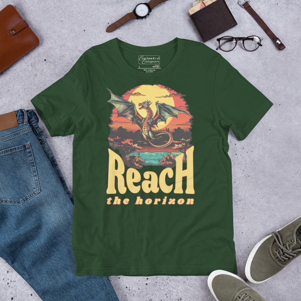 Reach the horizon Unisex t-shirt