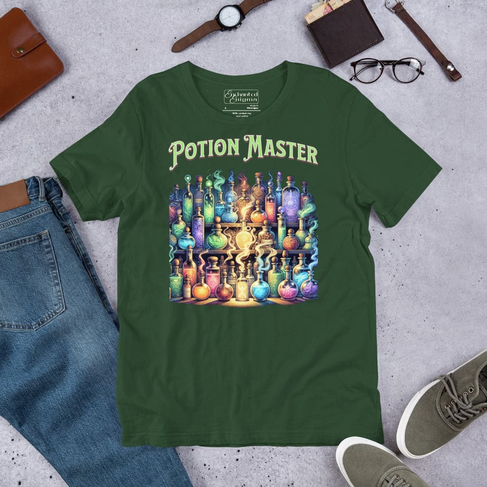 Potion Master unisex t-shirt - Enchanted Enigma #