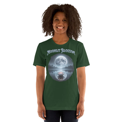 Moonlit Blossom, unisex t-shirt