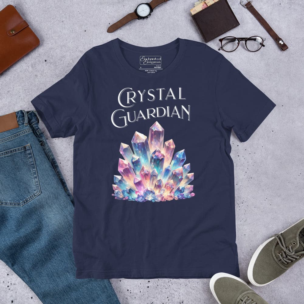 Crystal Guardian, unisex t-shirt - Enchanted Enigma #