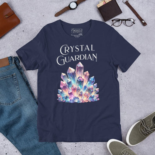 Crystal Guardian, unisex t-shirt - Enchanted Enigma # Enchanted Enigma