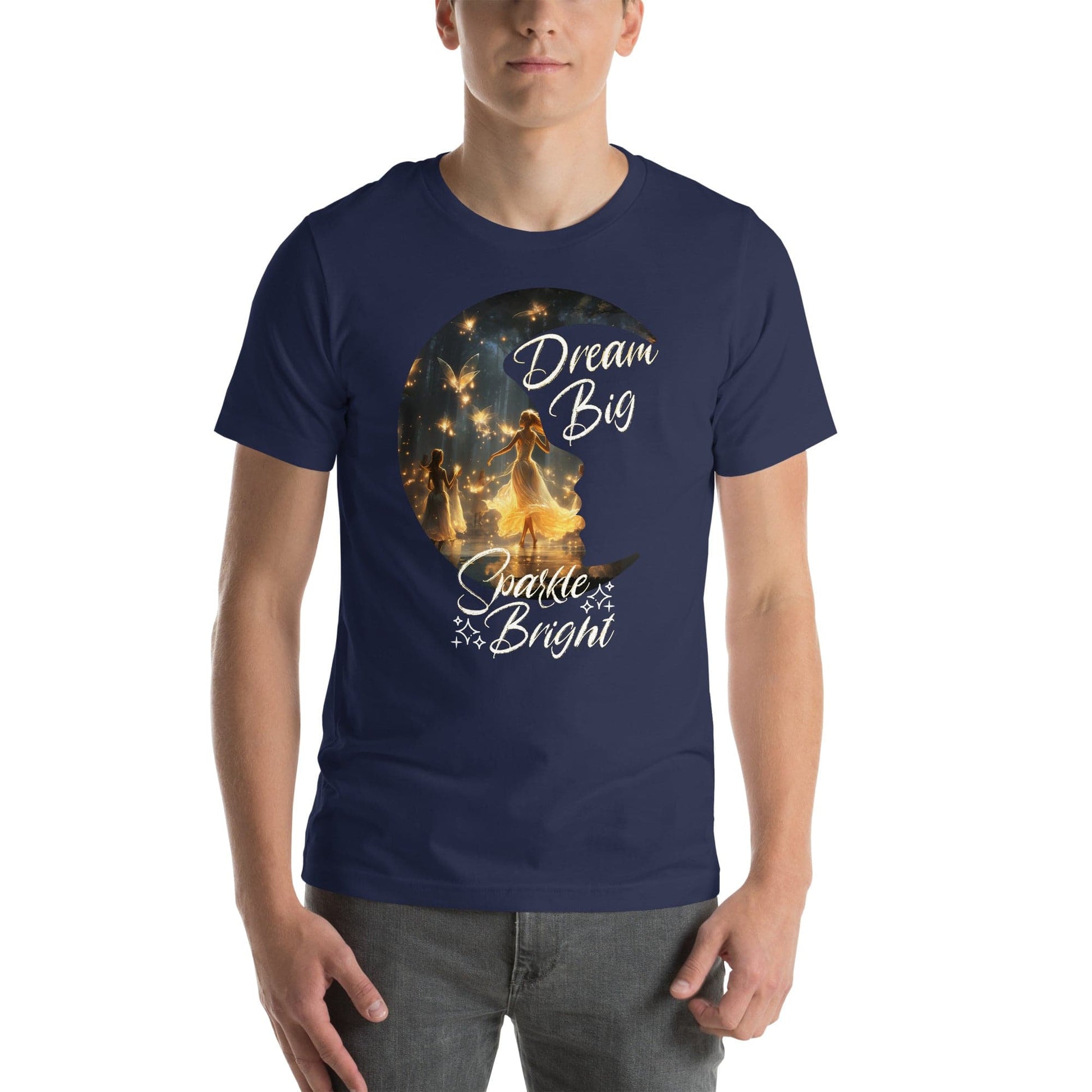 Dream Big, Sparkle Bright, unisex t-shirt - Enchanted Enigma #