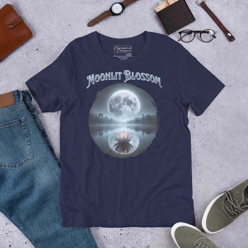 Moonlit Blossom, unisex t-shirt